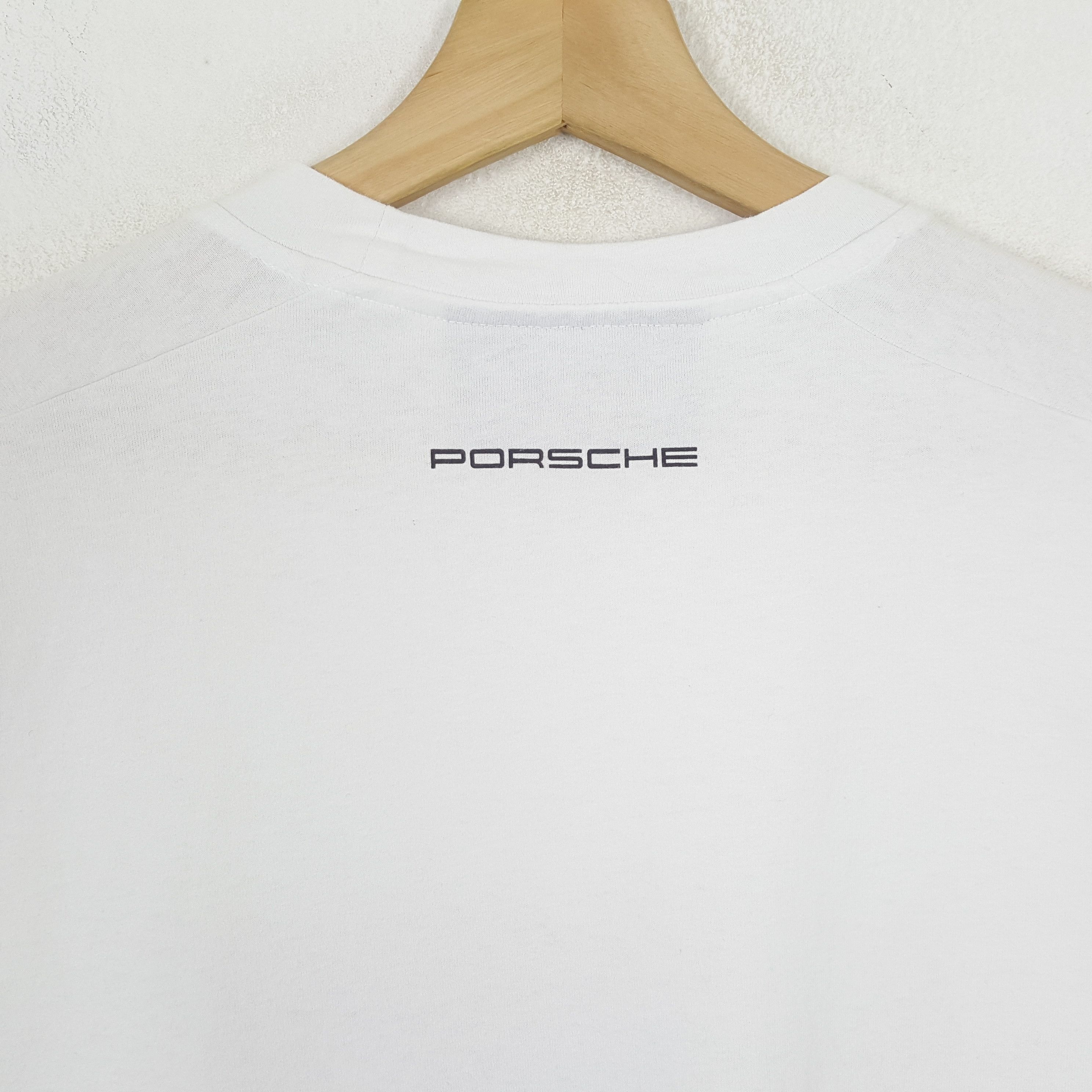 Porsche Design × Vintage Vintage Porsche Lárt Automobile Motorsports T-Shirt C276N69 Size US L / EU 52-54 / 3 - 4 Thumbnail