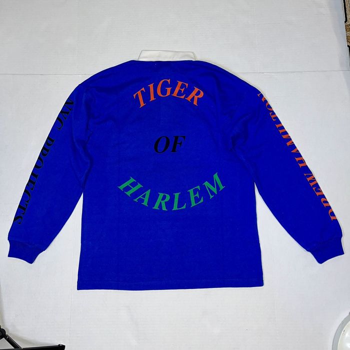 DENIM TEARS Denim Tears Ming The Tiger Of Harlem Rugby Shirt | Grailed