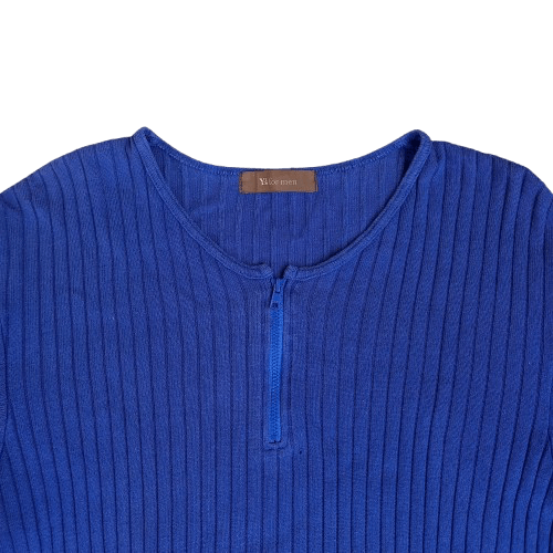 Japanese Brand × Y's for Men × Yohji Yamamoto Y’S FOR MEN by YOHJI YAMAMOTO HALF ZIP KNIT Size US S / EU 44-46 / 1 - 2 Thumbnail