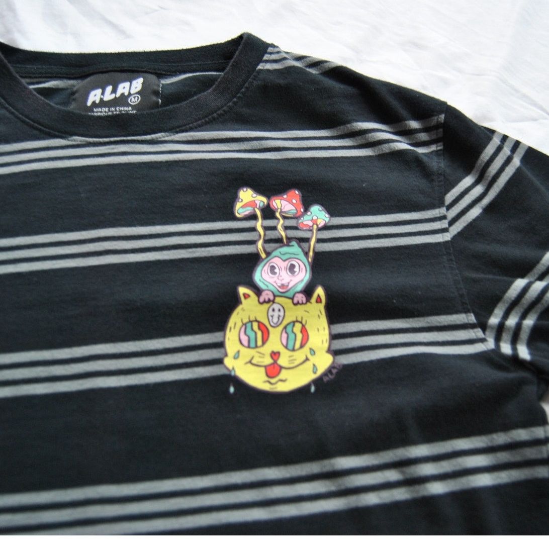 Other Alab Trippy High Striped Shirt Medium Size US M / EU 48-50 / 2 - 2 Thumbnail