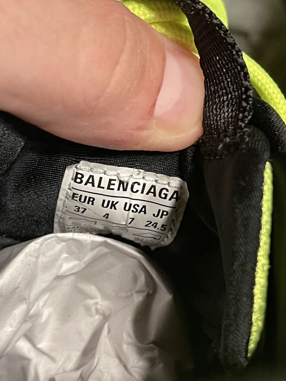 Balenciaga Balenciaga Tyrex lime green/yellow size 37 (7US) Size US 7 / EU 40 - 7 Thumbnail