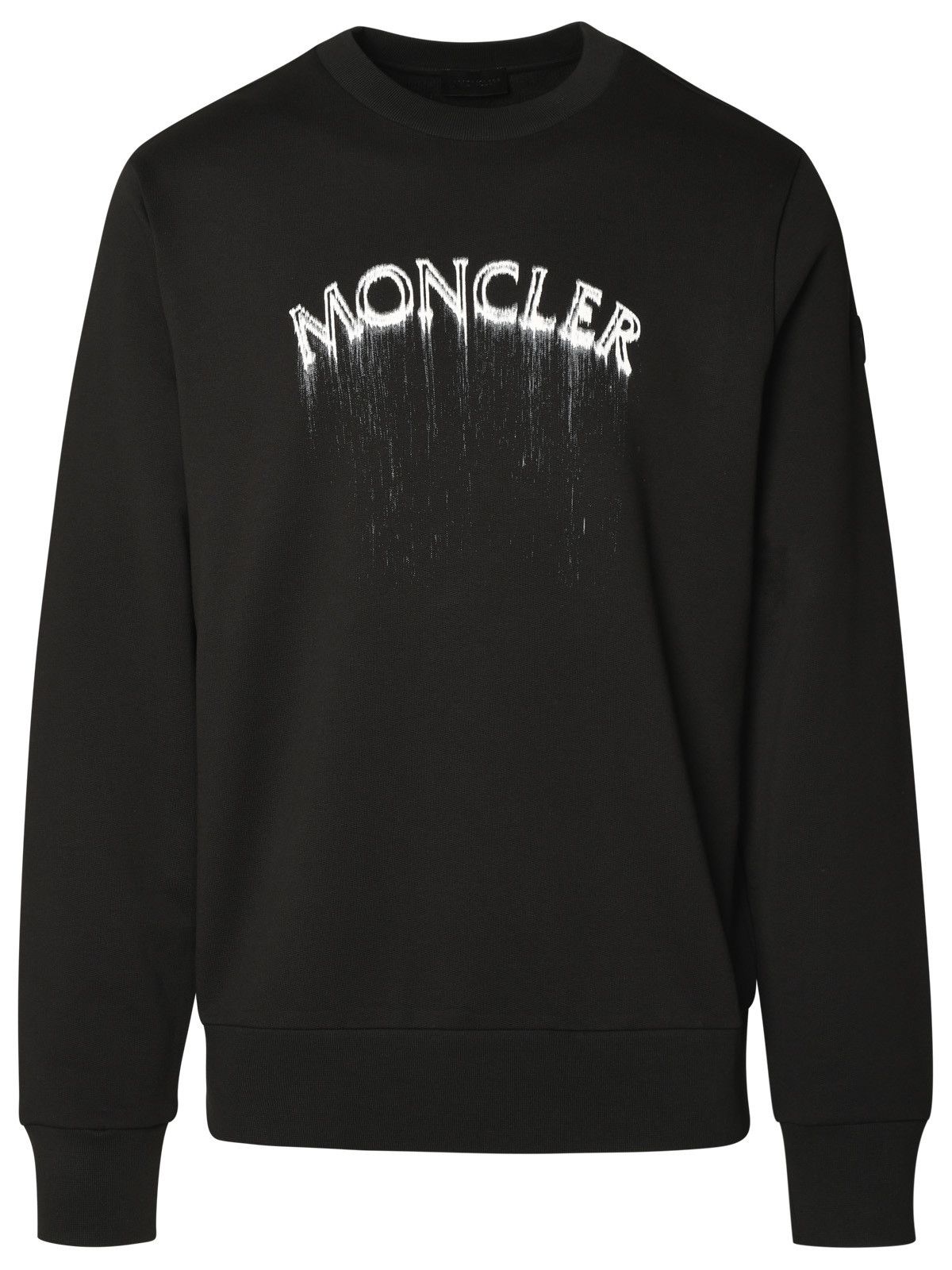 image of Moncler Black Cotton Sweatshirt, Men's (Size 2XL)