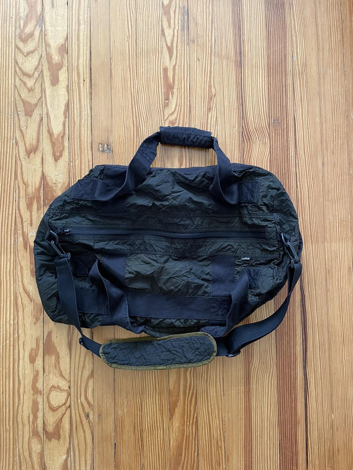 Stone Island × Stone Island Shadow Project Stone Island Shadow Project Compact Duffle Bag Olive Green Size ONE SIZE - 2 Thumbnail