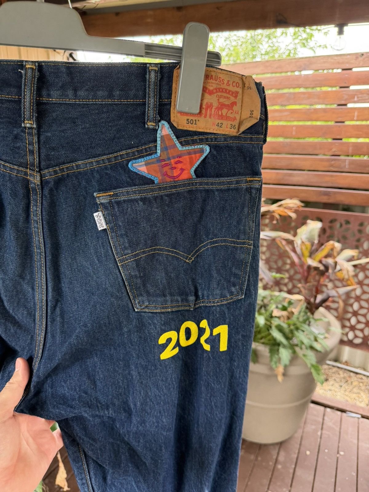 Asspizza ASSPIZZA denim jeans Size US 42 / EU 58 - 2 Thumbnail