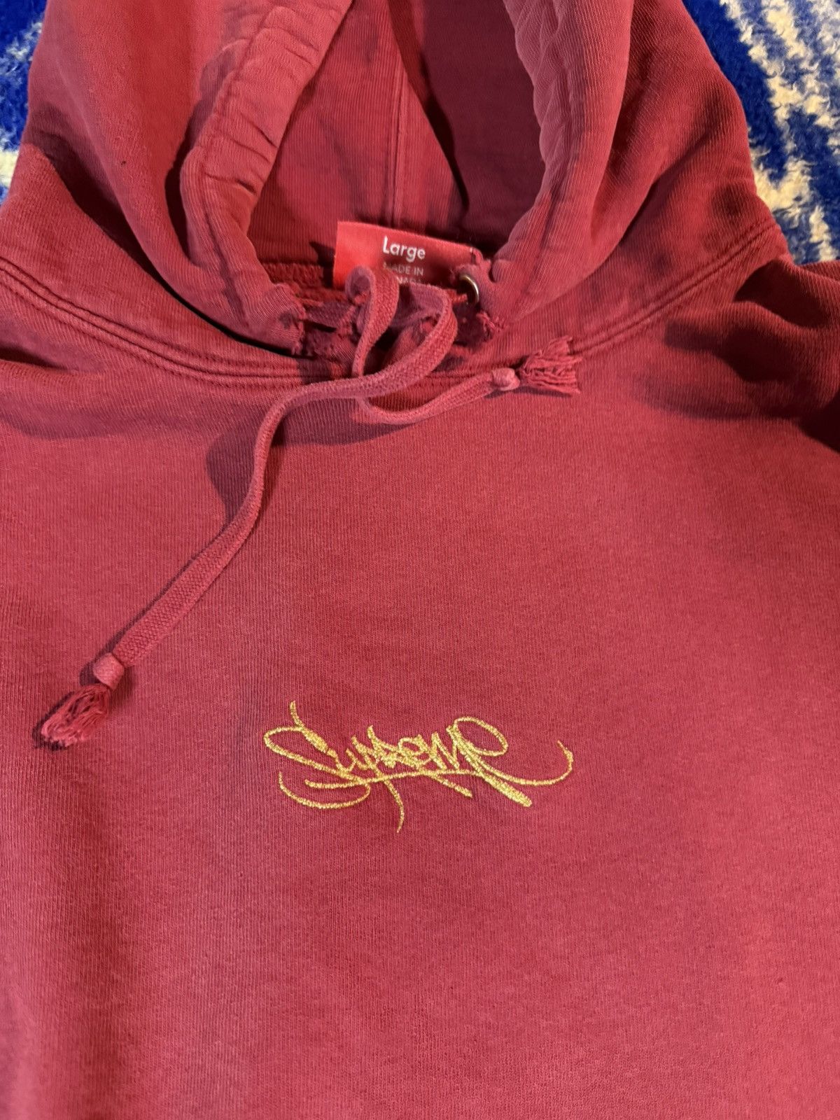 Supreme Supreme tag hoodie Size US L / EU 52-54 / 3 - 8 Thumbnail