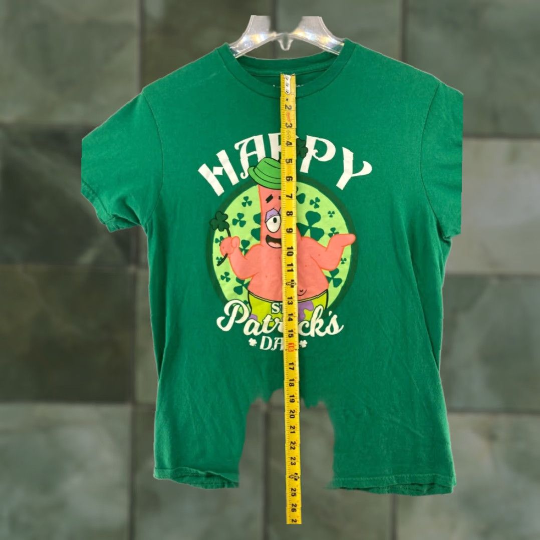 Nickelodeon Nickelodeon SpongeBob SquarePants Patrick Star Green T-Shirt Adult Medium Mens Size US M / EU 48-50 / 2 - 3 Thumbnail