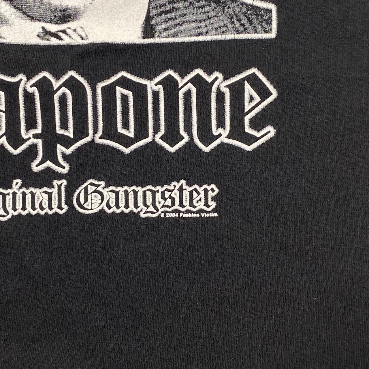 Delta Vintage Fashion Victim x Al Capone Black Tee Size Large Size US L / EU 52-54 / 3 - 3 Thumbnail