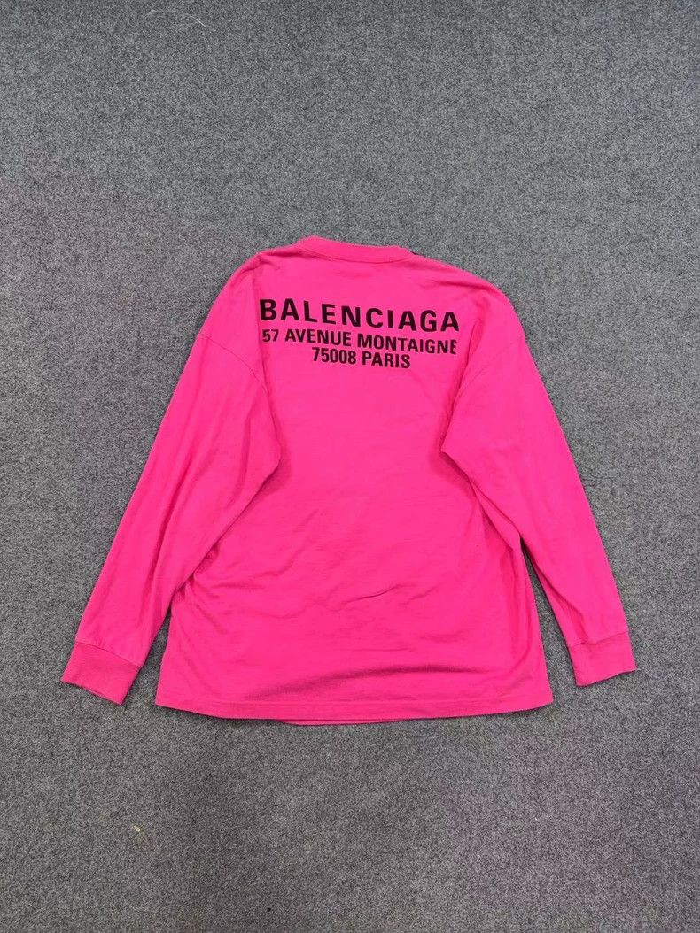 Balenciaga Balenciaga Logo Fake Two-Piece Long Sleeve 2501-Nextarrow Size US S / EU 44-46 / 1 - 2 Thumbnail