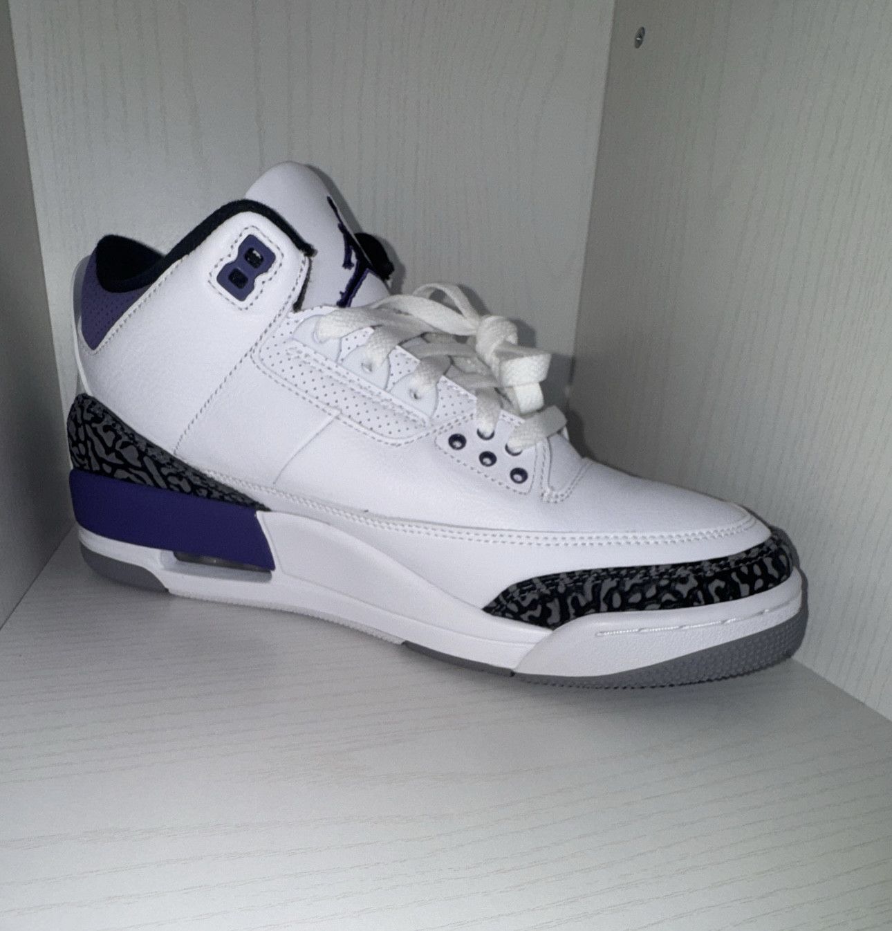 Nike Air Jordan 3 Retro 'Dark Iris' Size US 9 / EU 42 - 6 Thumbnail