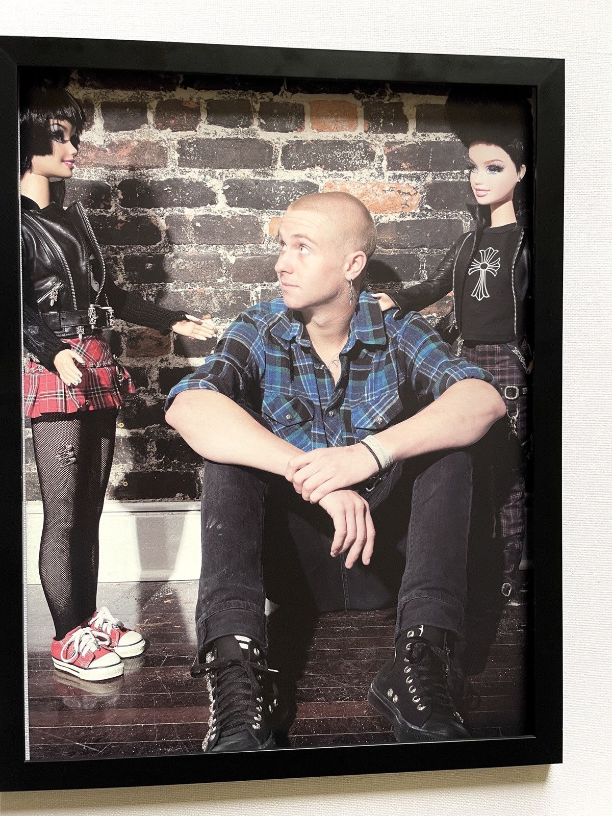 Chrome Hearts × Vintage Chrome Hearts Barbie Framed poster magazine cutout 8x11 Size ONE SIZE - 2 Thumbnail