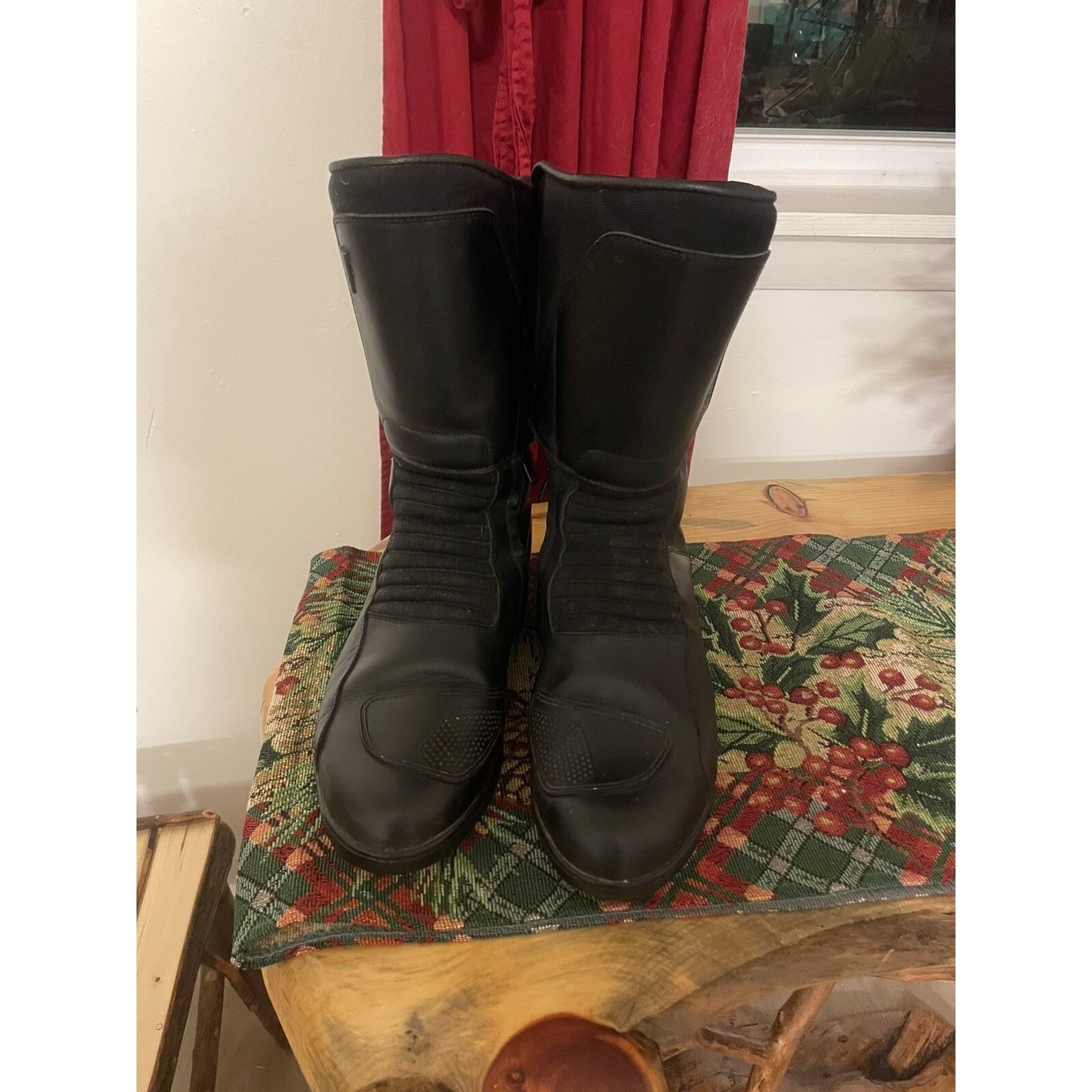 BMW BMX Leather Goretex Biker Boots Size 12.5 Size US 12.5 / EU 45-46 - 1 Thumbnail
