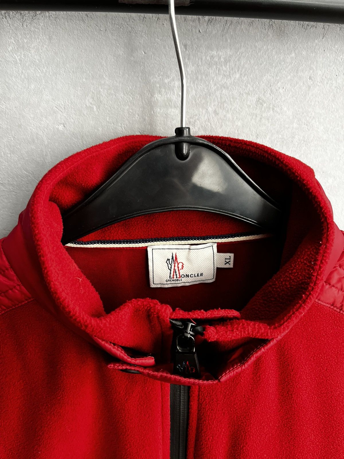 Moncler Moncler fleece sweatshirt Size US XL / EU 56 / 4 - 4 Thumbnail