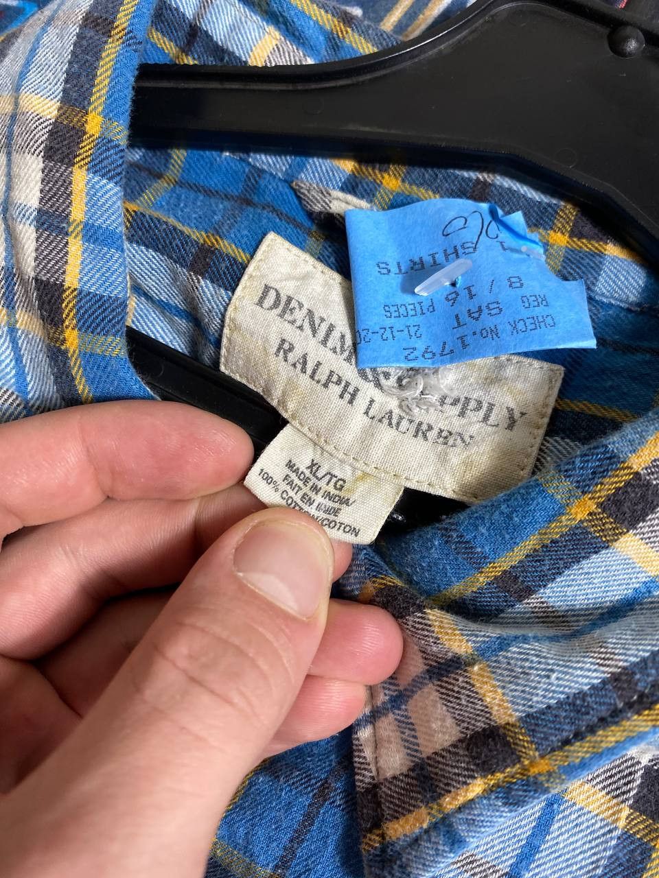 Denim & Supply Ralph Lauren Denim and Supply Ralph Lauren Size XL Plaid Size US L / EU 52-54 / 3 - 2 Thumbnail