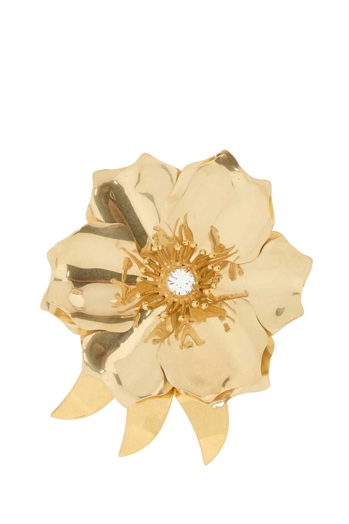 Miu Miu Gold Metal Pin Size ONE SIZE - 1 Thumbnail