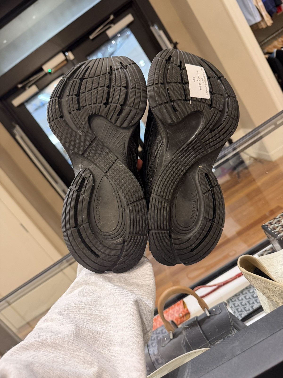 Balenciaga Balenciaga Circuit Worn Out Sneaker - Black Size US 12 / EU 45 - 7 Thumbnail