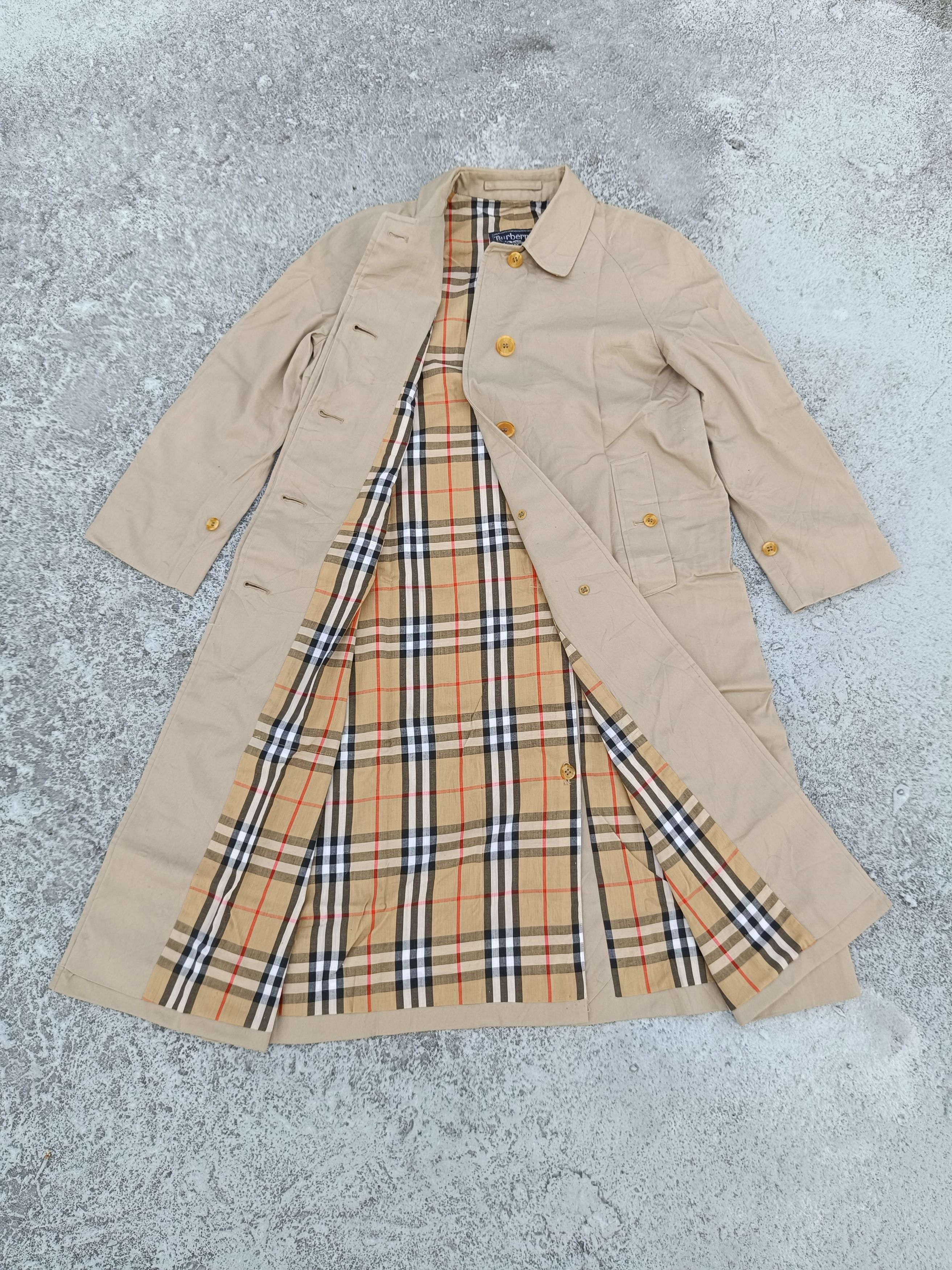 image of Burberry's Trench Coat in Brown, Men's (Size Small)