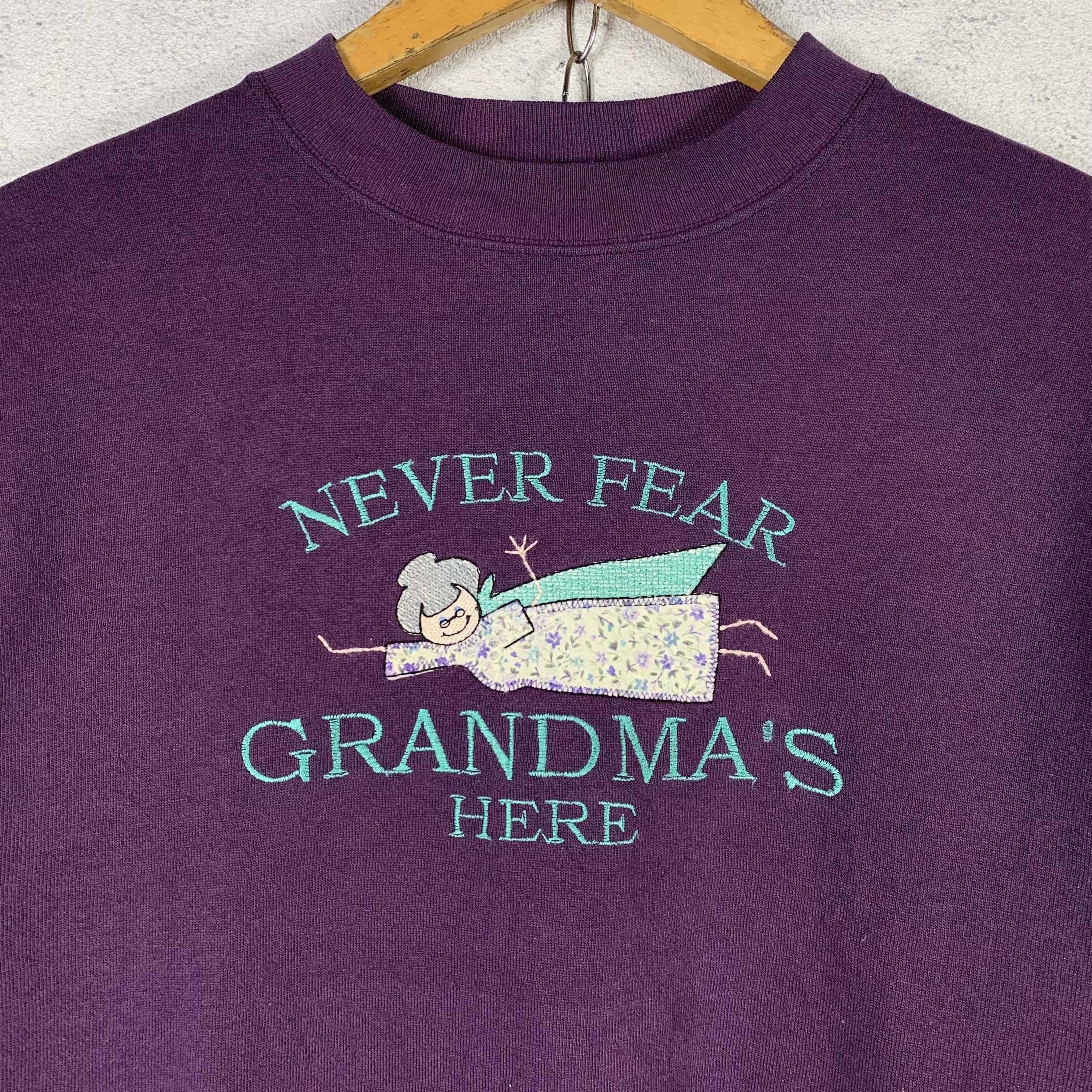 Vintage Vintage Grandma Sweatshirt Crewneck Size US L / EU 52-54 / 3 - 2 Thumbnail