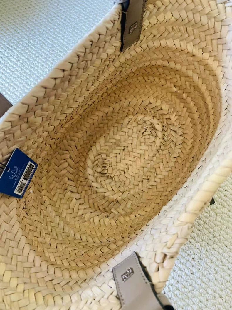 Loewe loewe Olive green leather basket 2503-Nextarrow Size ONE SIZE - 5 Thumbnail