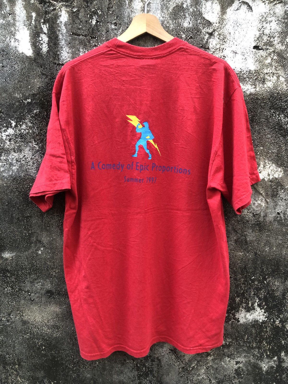 Disney Vintage 90s Disney "Hercules" Promo Movie Tshirt Size US XL / EU 56 / 4 - 3 Thumbnail