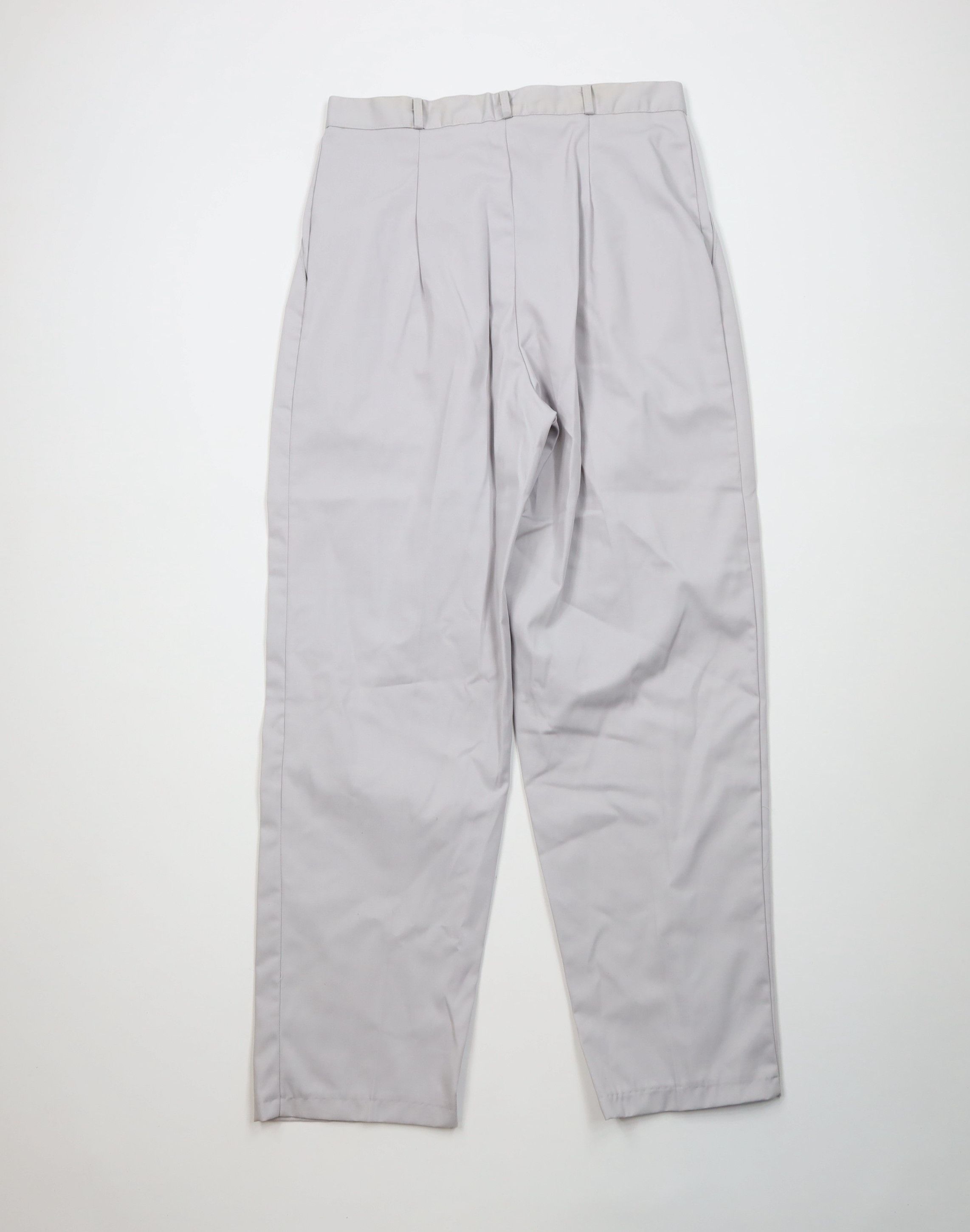 Vintage Vintage 80s 90s Mid Mod Hollywood Regency Pleated Pants Gray Size 38" / US 16 / IT 52 - 11 Thumbnail