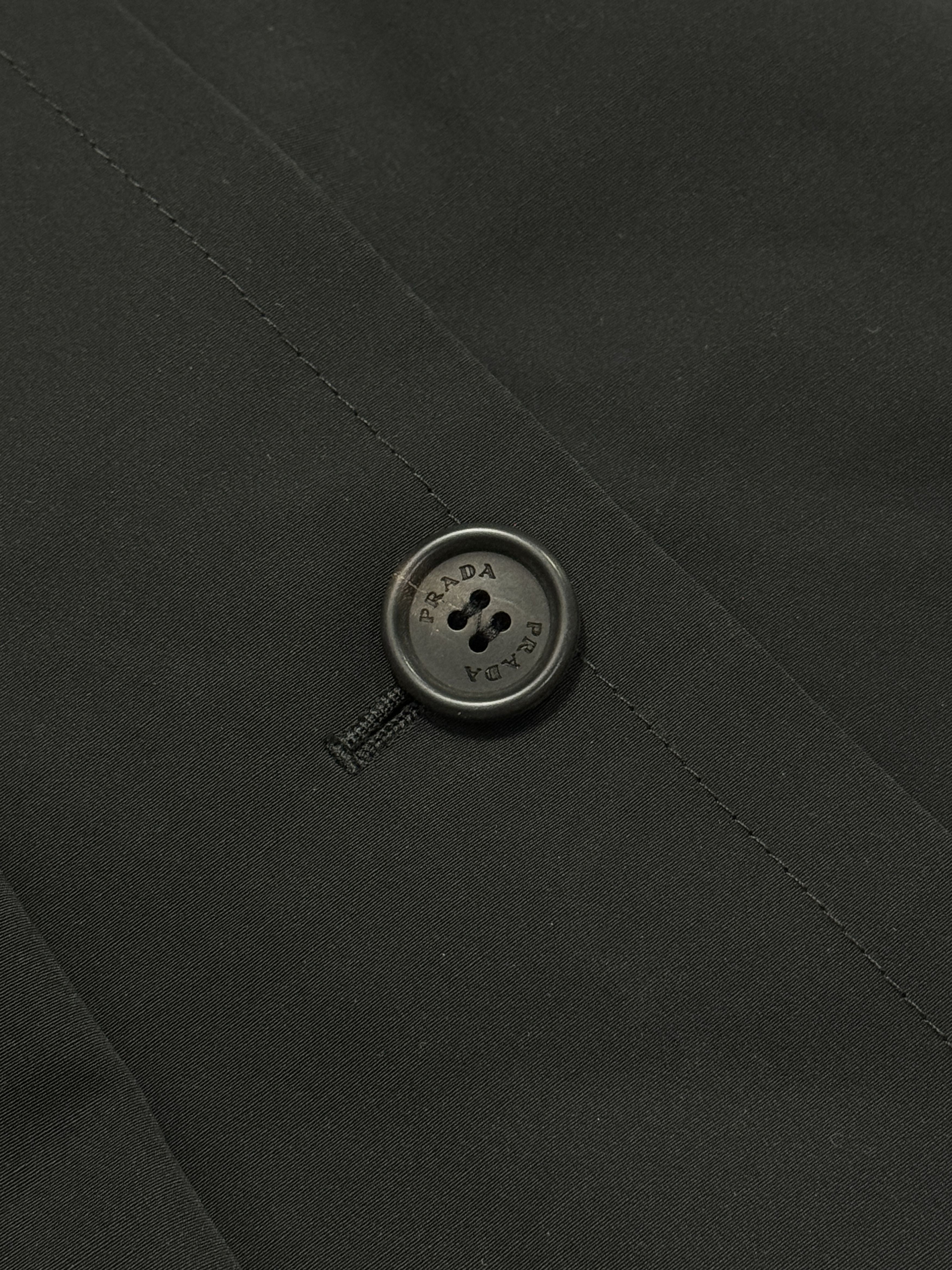 Prada Prada black belted boxy jacket Size M / US 6-8 / IT 42-44 - 6 Thumbnail