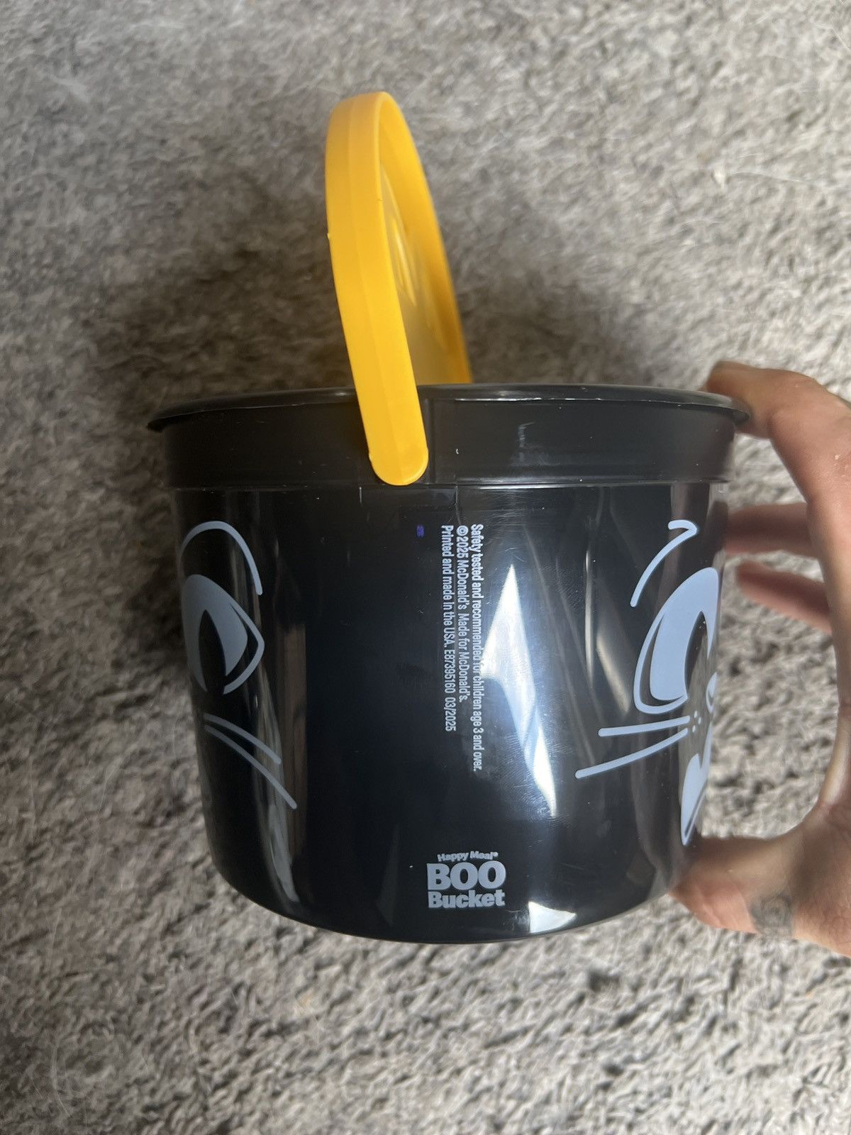 Hypebeast 2025 McDonald’s Cat Boo Bucket Size ONE SIZE - 4 Thumbnail