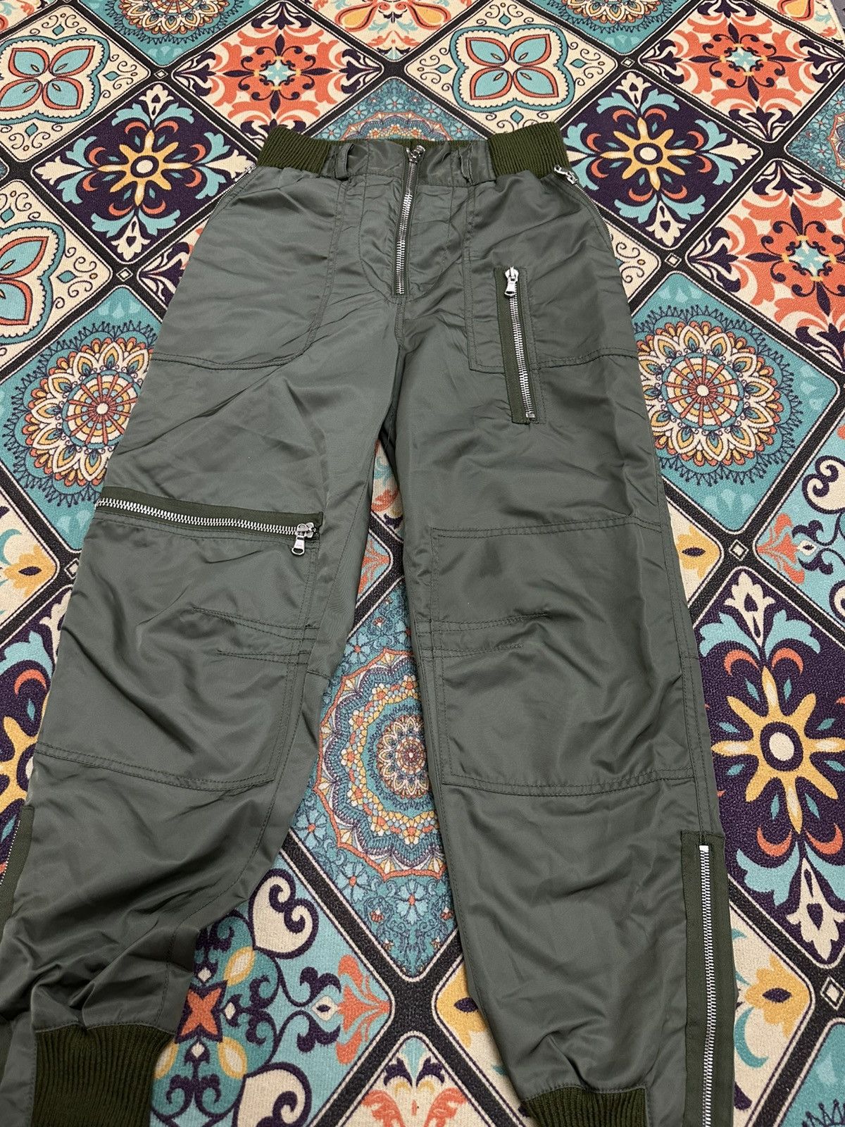 3.1 Phillip Lim 3.1 Phillip Lim Flight Cargo Bomber Zipper Pant Size US 32 / EU 48 - 7 Thumbnail