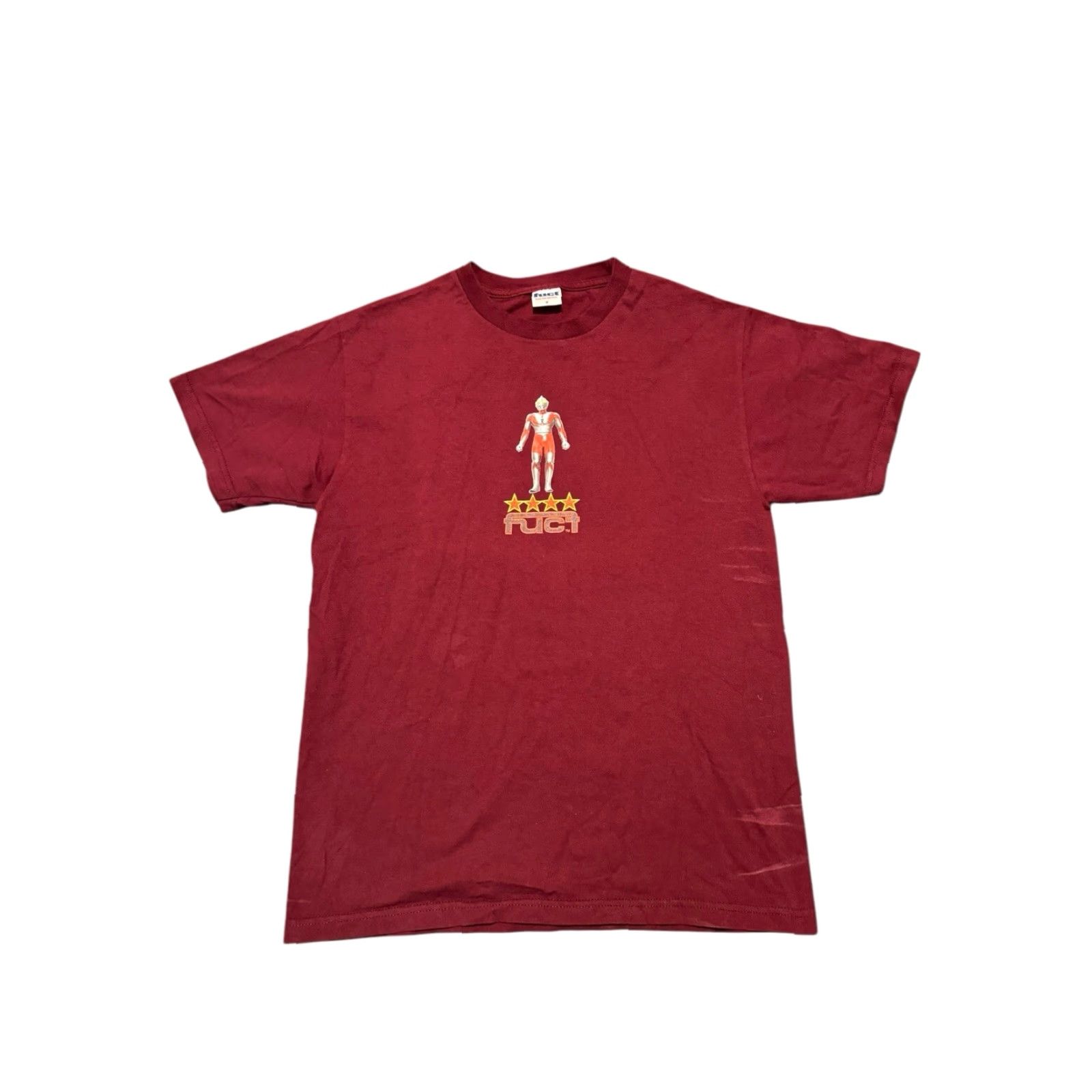 FUCT VINTAGE FUCT Ultraman T-shirt Maroon Size Medium Made In USA Rare HTF Mens T-Shirt Ultraman USA 2000s Size US M / EU 48-50 / 2 - 2 Thumbnail