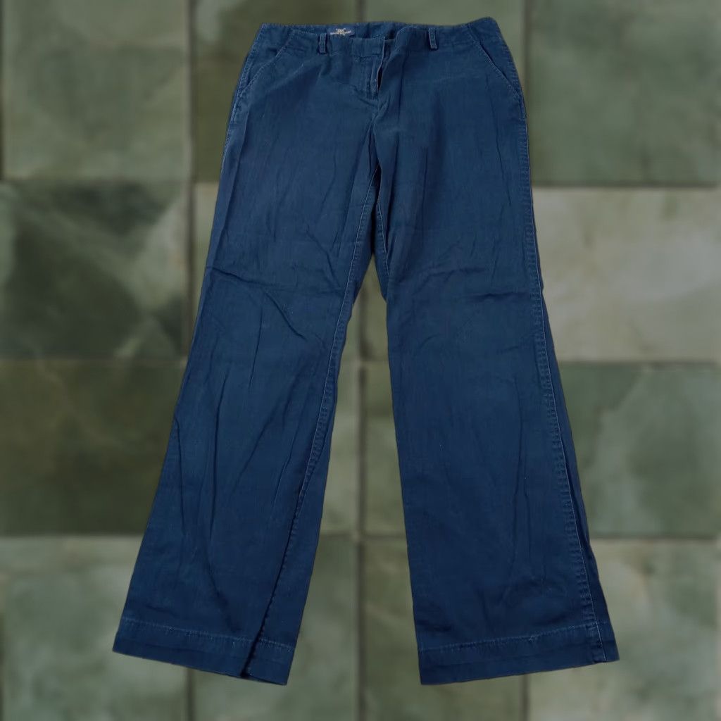 Brooks Brothers Brooks Brothers Dress Pants Womens Sz 10 Blue Lucia Fit 346 Straight Leg Stretch N/A Size 32" / US 10 / IT 46 - 1 Thumbnail