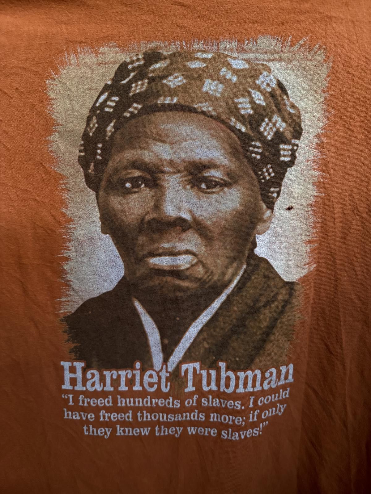 Gildan Y2K Harriet Tubman T-shirt If I only they knew quote L Size US L / EU 52-54 / 3 - 3 Thumbnail