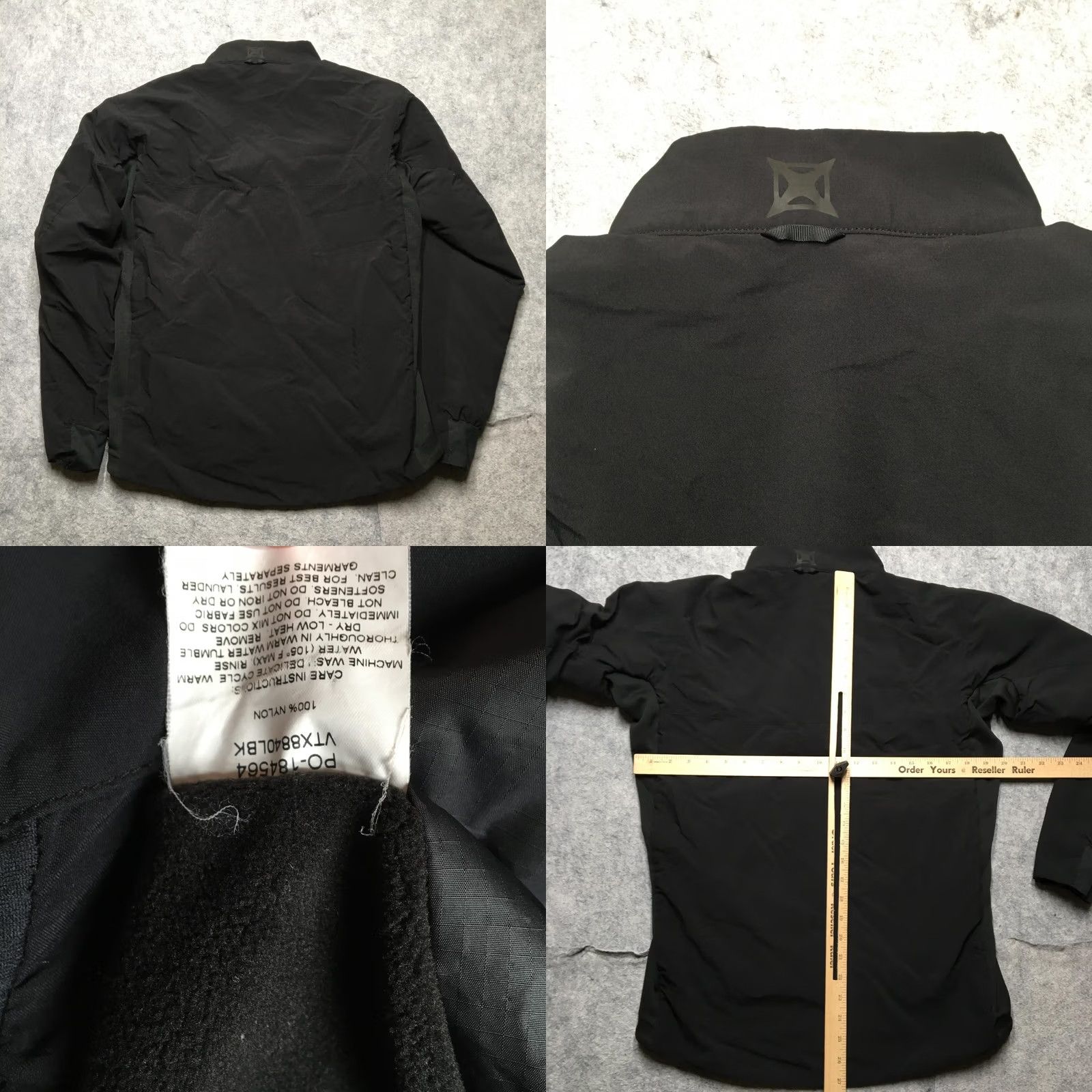 Vintage Vertx Jacket Mens Medium Black Softshell Full Zip Hiking Windbreaker VTX88404BK Size US M / EU 48-50 / 2 - 8 Thumbnail