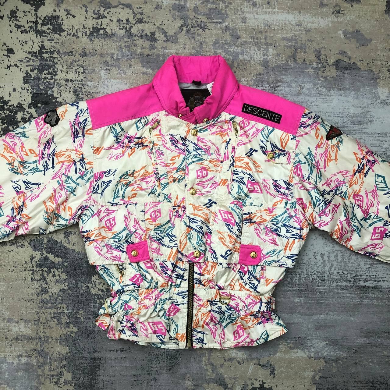 Descente × Japanese Brand Y118. JAPAN DESCENTE RACING EQUIPMENT WINTER JACKET Size US L / EU 52-54 / 3 - 1 Thumbnail