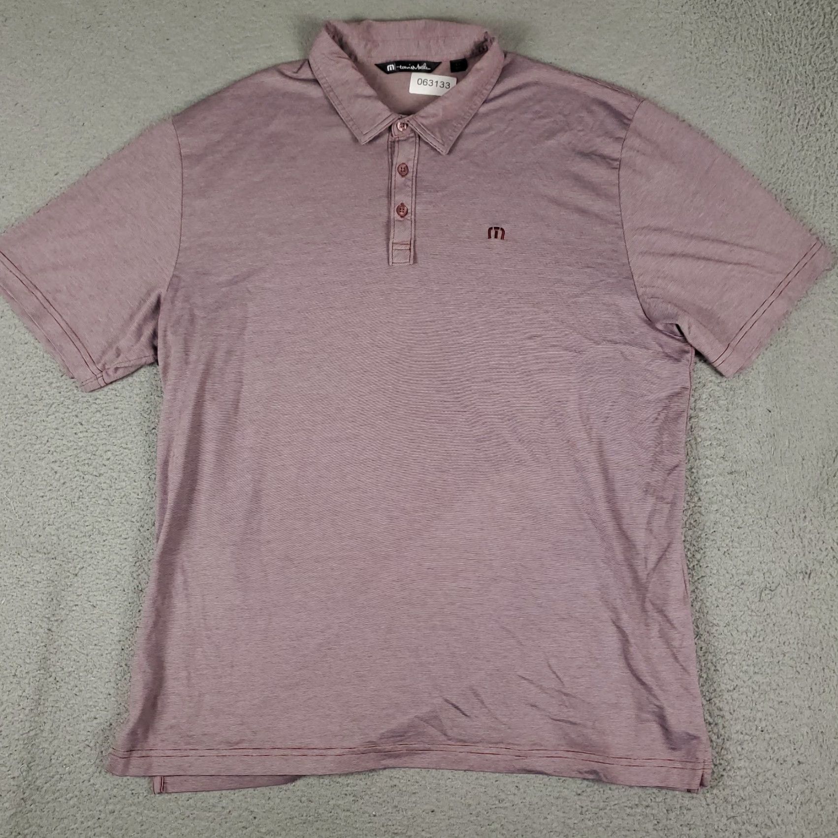 TravisMathew Travis Mathew Polo Shirt Mens 2XL Red Solid Short Sleeve Casual Button-Down Polo Shirt 2XL Mens Red Travis Mathew Shirt Polo Size US XXL / EU 58 / 5 - 2 Thumbnail