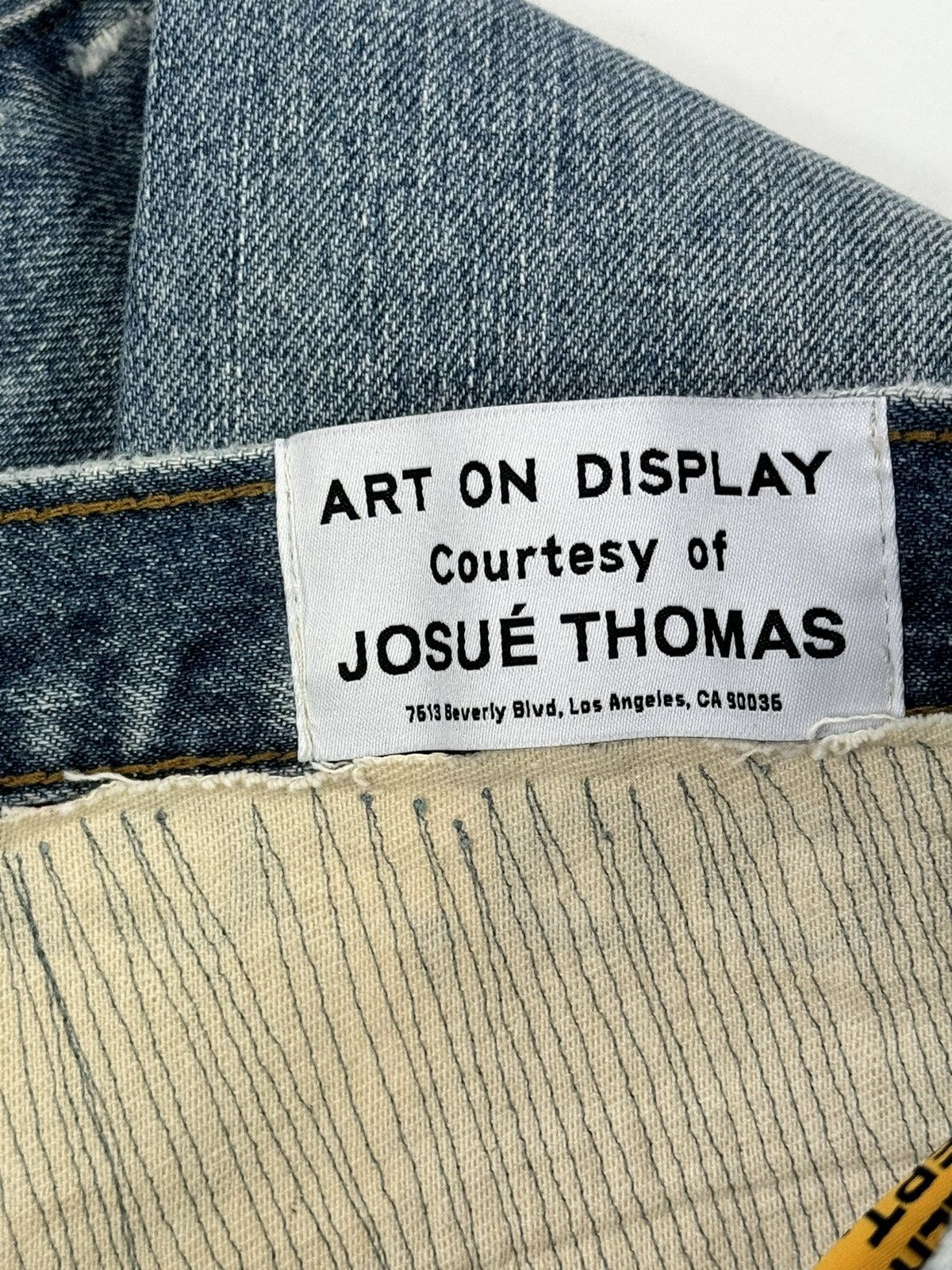 Gallery Dept. EXTRA 5001 LOGO PRINT DISTRESSED JEANS Size US 32 / EU 48 - 5 Thumbnail