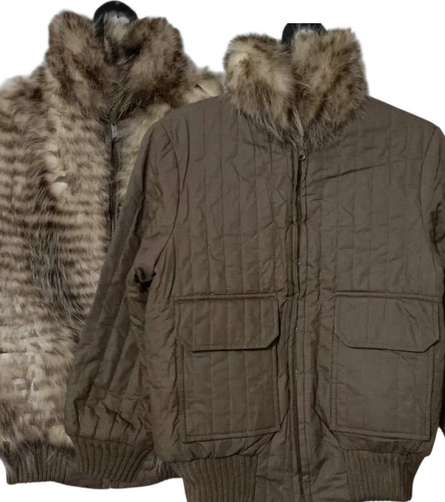 If Six Was Nine Faux Fur Archive Reversible Puffer Bomber Jacket if6was9 Size US S / EU 44-46 / 1 - 6 Thumbnail