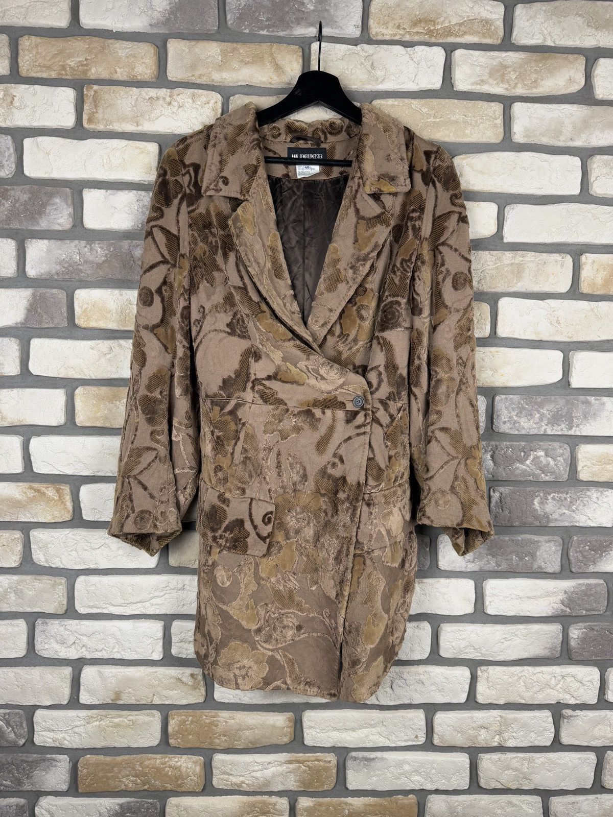Very rare oversize ann Demeulemeester trench coat