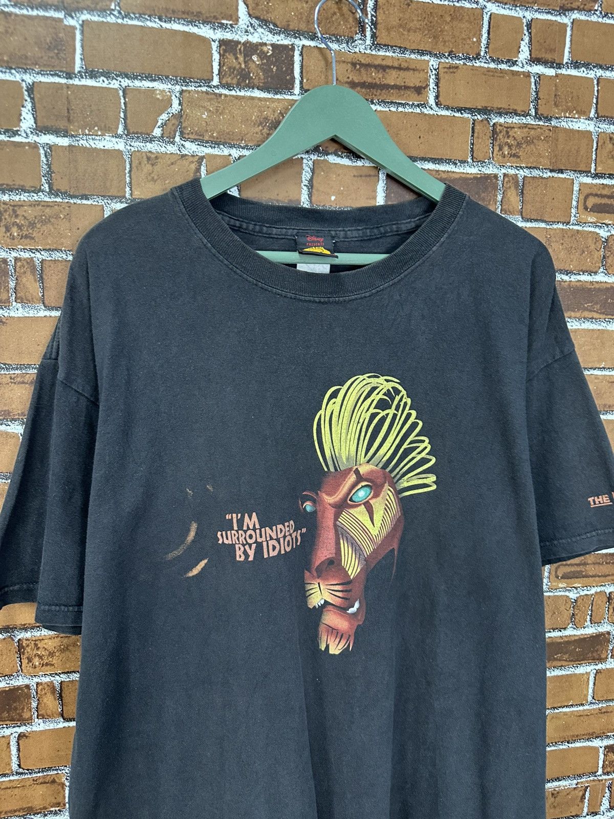 Disney Vintage Disney The Lion King Tshirt A1012 Size US XL / EU 56 / 4 - 2 Thumbnail