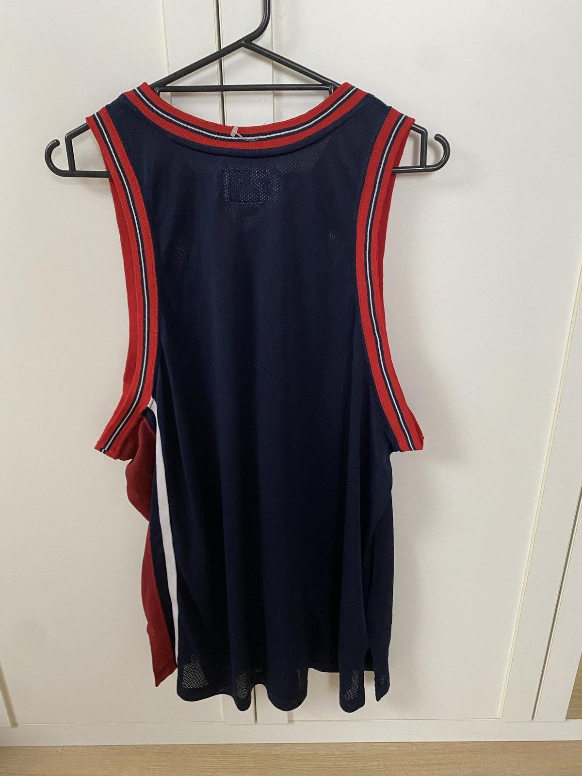 NBA × Starter × Vintage 90s Vintage Starter Authentic Houston Rockets Jersey Size US L / EU 52-54 / 3 - 4 Thumbnail