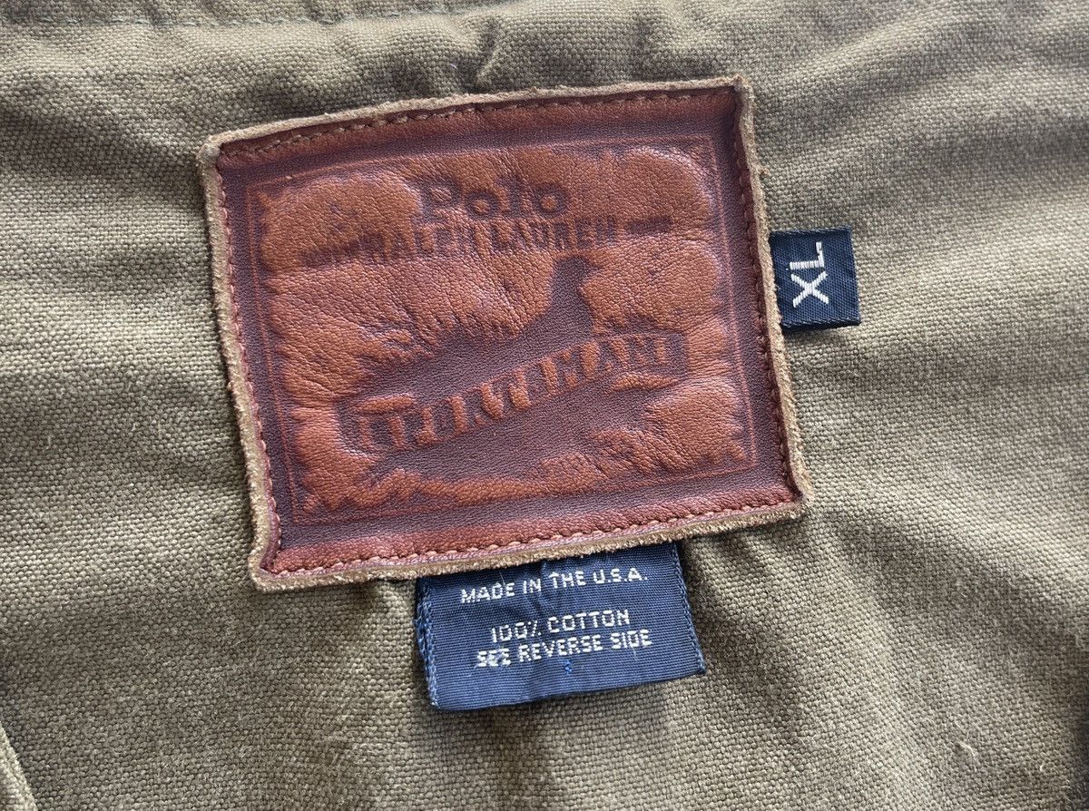 Polo Ralph Lauren 90s Polo RL Sportsman Vest Olive green Size US XL / EU 56 / 4 - 4 Thumbnail