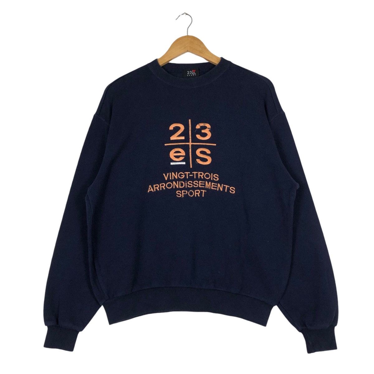 Japanese Brand 23 e sport vintage Japanese brand sweatshirt medium Size US M / EU 48-50 / 2 - 1 Thumbnail
