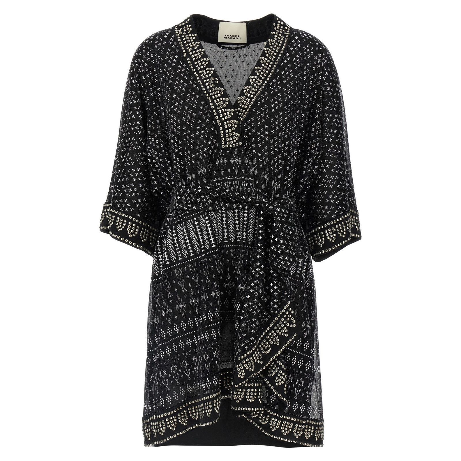 ISABEL MARANT Nawel Black/Silver Dress New & Authentic (Wome