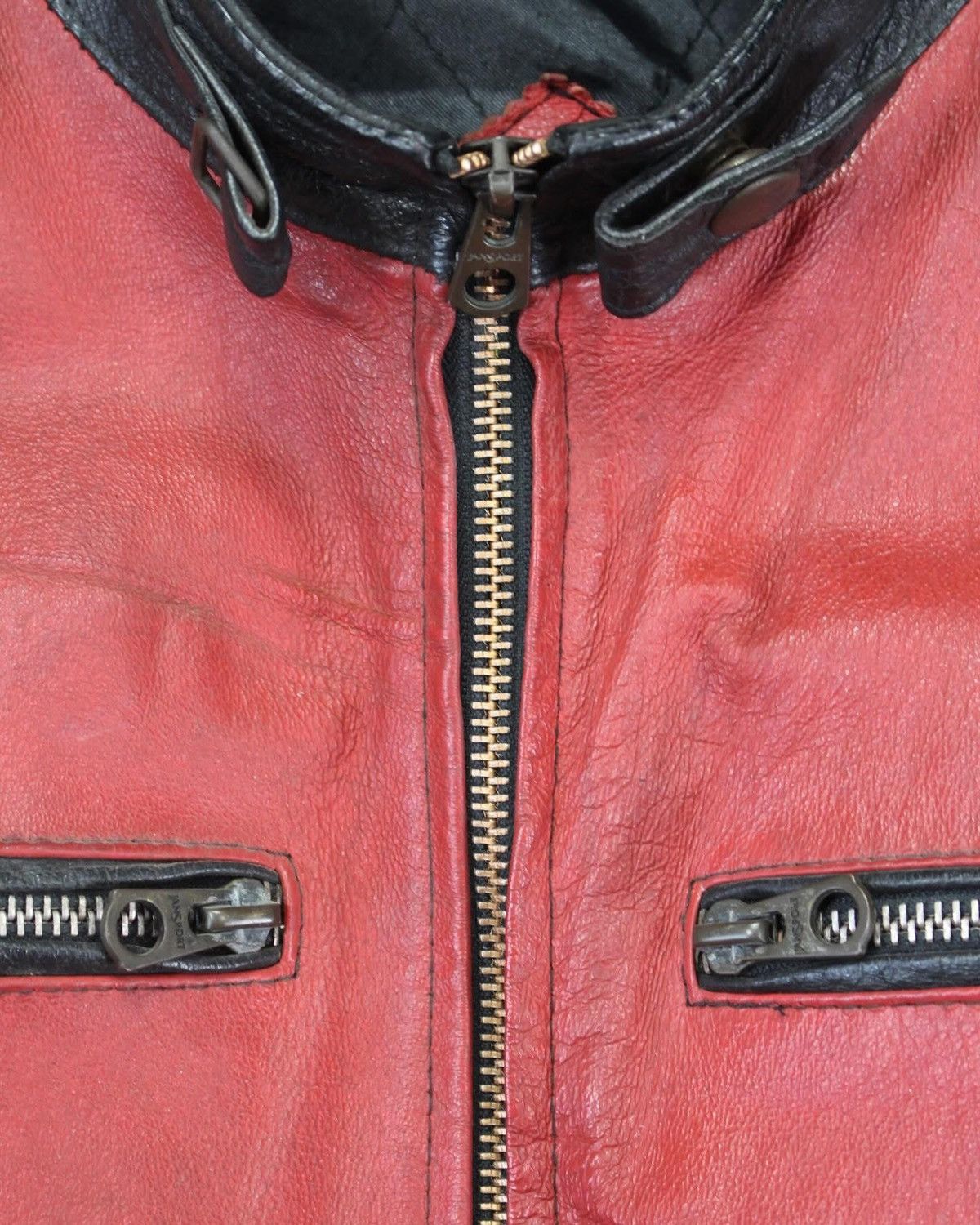 Vintage 1980S PHASE 2 8 BALL RACER LEATHER JACKET Size US M / EU 48-50 / 2 - 6 Thumbnail