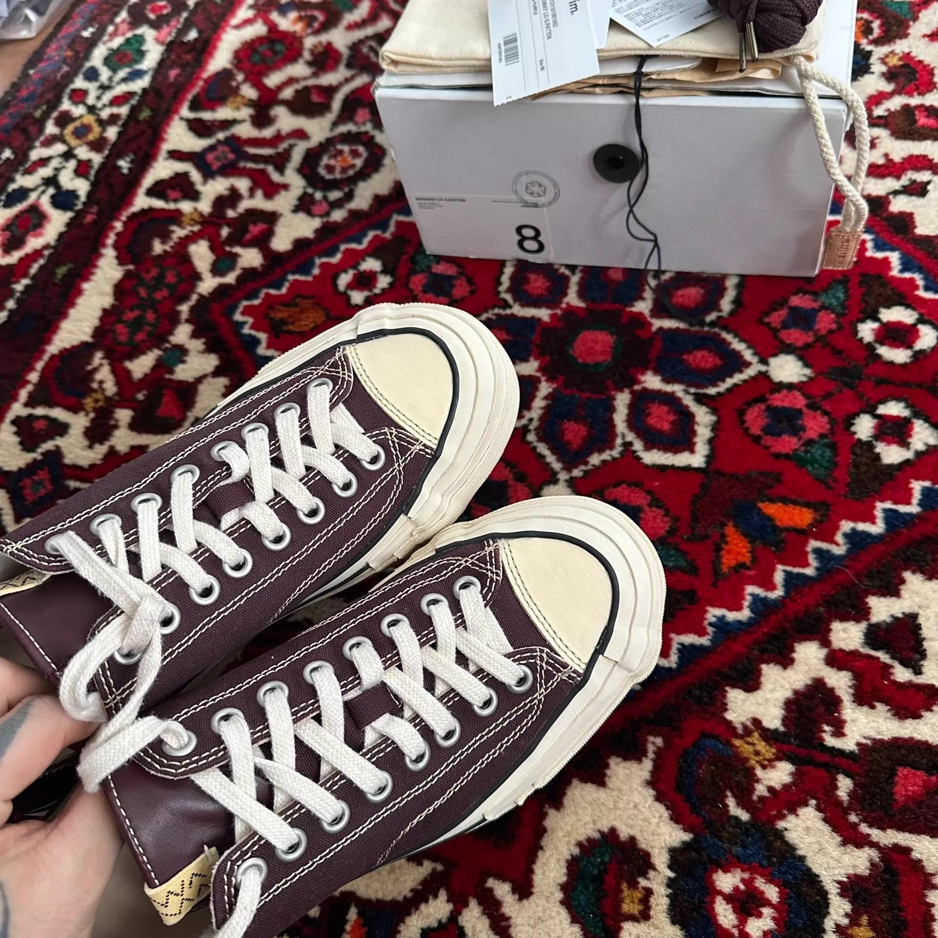 Visvim visvim 21ss skagway canvas sneaker US8 98new Size US 8 / EU 41 - 5 Thumbnail