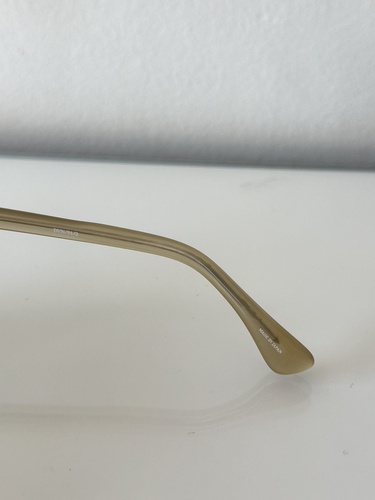 Dries Van Noten × Linda Farrow Green Linda Farrow Edition Flat-Top Sunglasses Size ONE SIZE - 6 Thumbnail