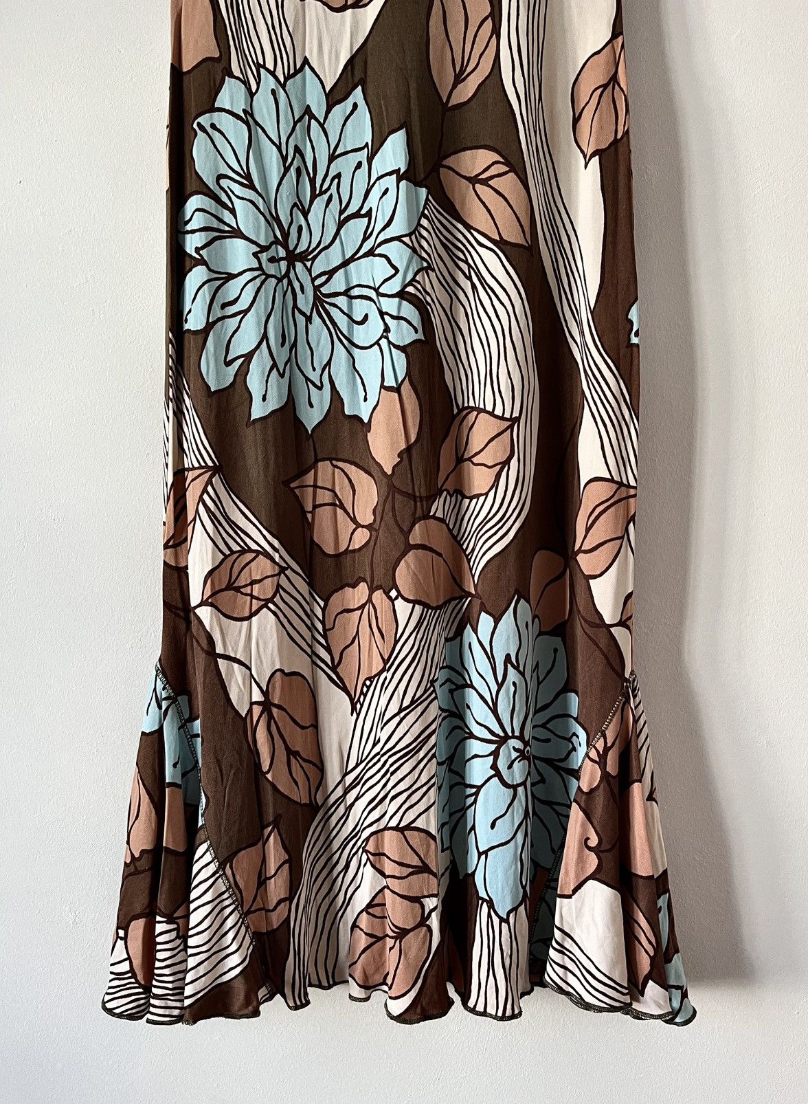 Morgan De Toi Vintage Morgan De Toi Floral Print Maxi Bodycon Dress Size M / US 6-8 / IT 42-44 - 4 Thumbnail