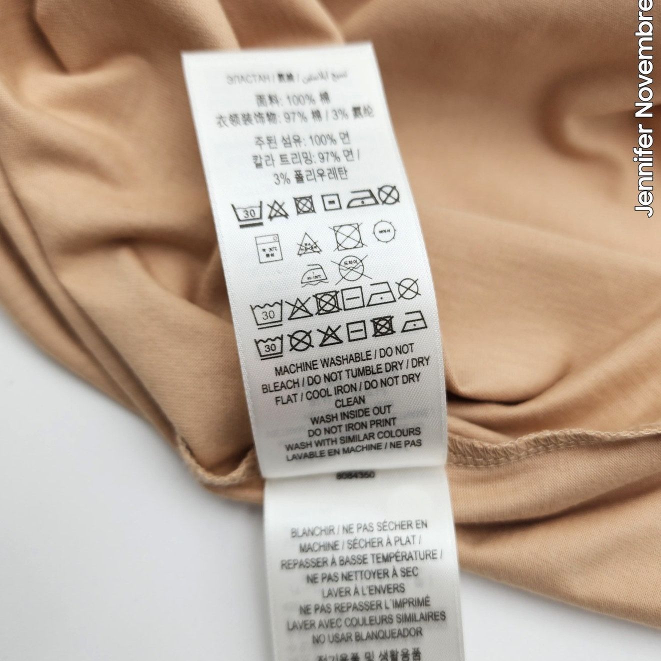 Burberry WOMEN'S BURBERRY SANTO LOGO T-SHIRT/SOFT FAWN/MEDIUM $480 Size M / US 6-8 / IT 42-44 - 21 Thumbnail