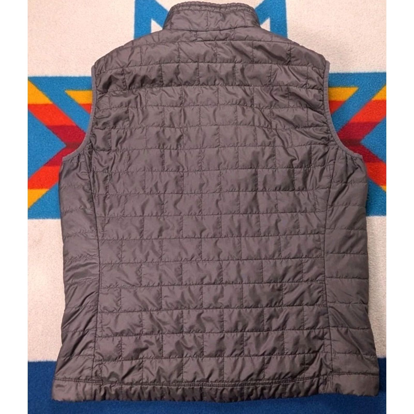 Patagonia Patagonia Nano Puff Vest Puffer Jacket Full Zip Quilted XL Gray Insulated Size US XL / EU 56 / 4 - 2 Thumbnail