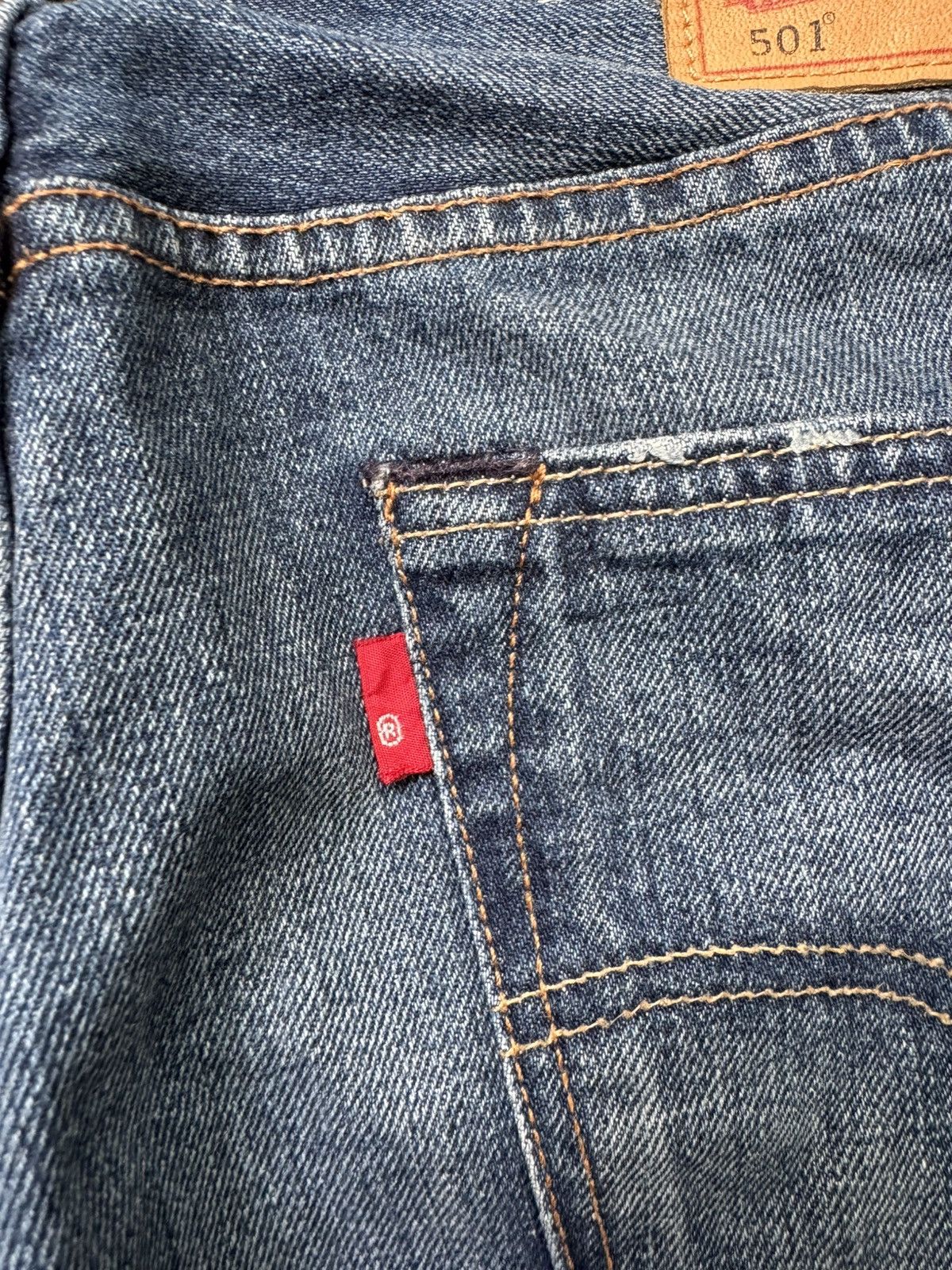 Levi's × Vintage Levis 501 Vintage Denim Jeans Size W34 L30 Size US 34 / EU 50 - 4 Thumbnail