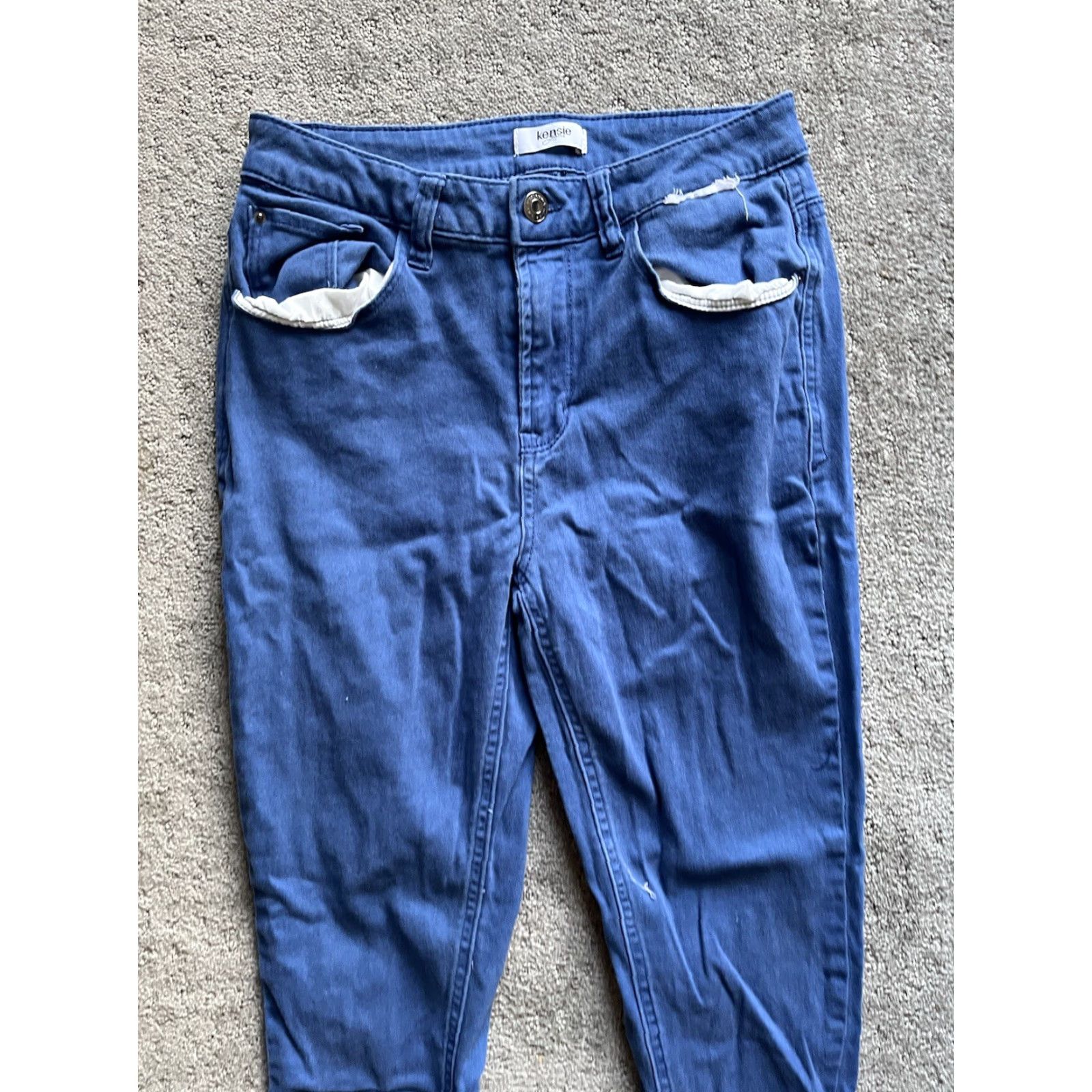 Vintage Kensie Jeans Jeans Women 6/28 Mid Rise Skinny Blue Stretch Size 28" / US 6 / IT 42 - 2 Thumbnail