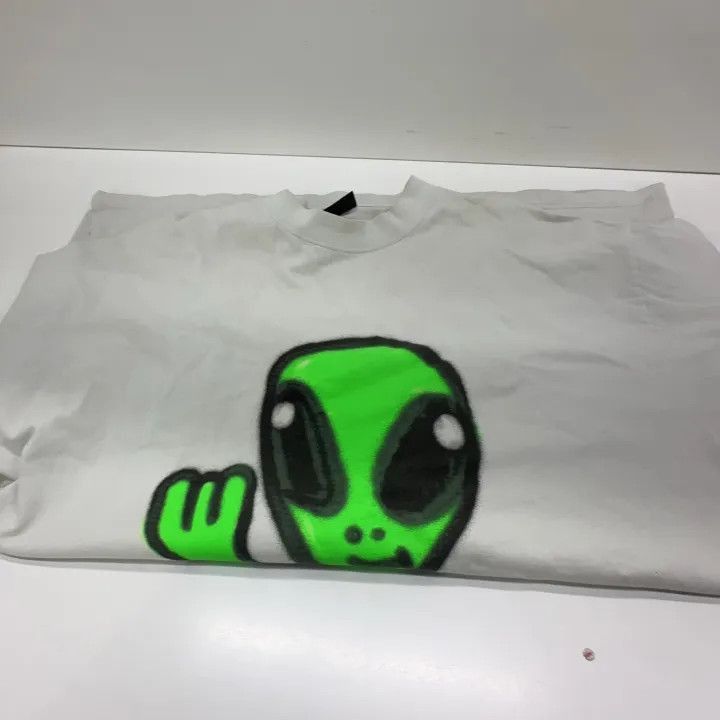 Balenciaga Balenciaga SS25 High Summer Alien Graphic Tee 0079-2507 Size US S / EU 44-46 / 1 - 5 Thumbnail
